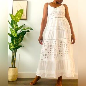 White summer/fall dress
